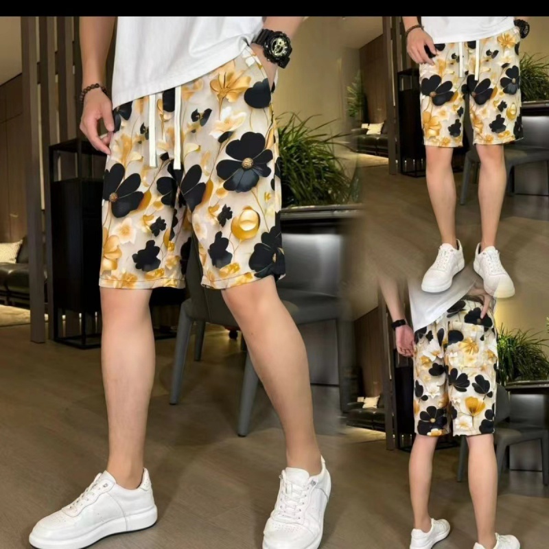 New Ethnic Fashion - Ink Painting Tie-Dyed Ethnic Style Floral