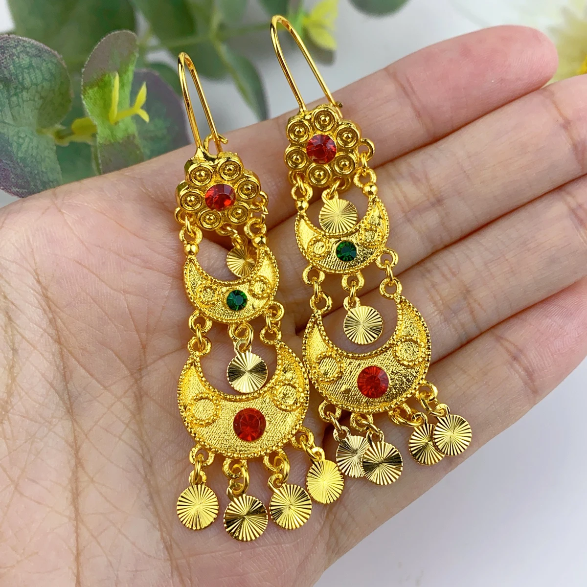 Indian Drop Dangle Earrings Je - Ethnic Fashion India ulasan dan harga