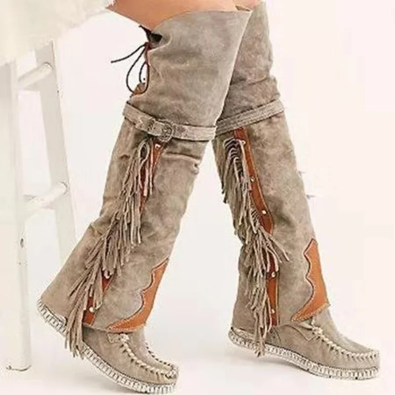 Fashion Bohemia Knee-length Wo - Ethnic Fashion Women ulasan dan harga