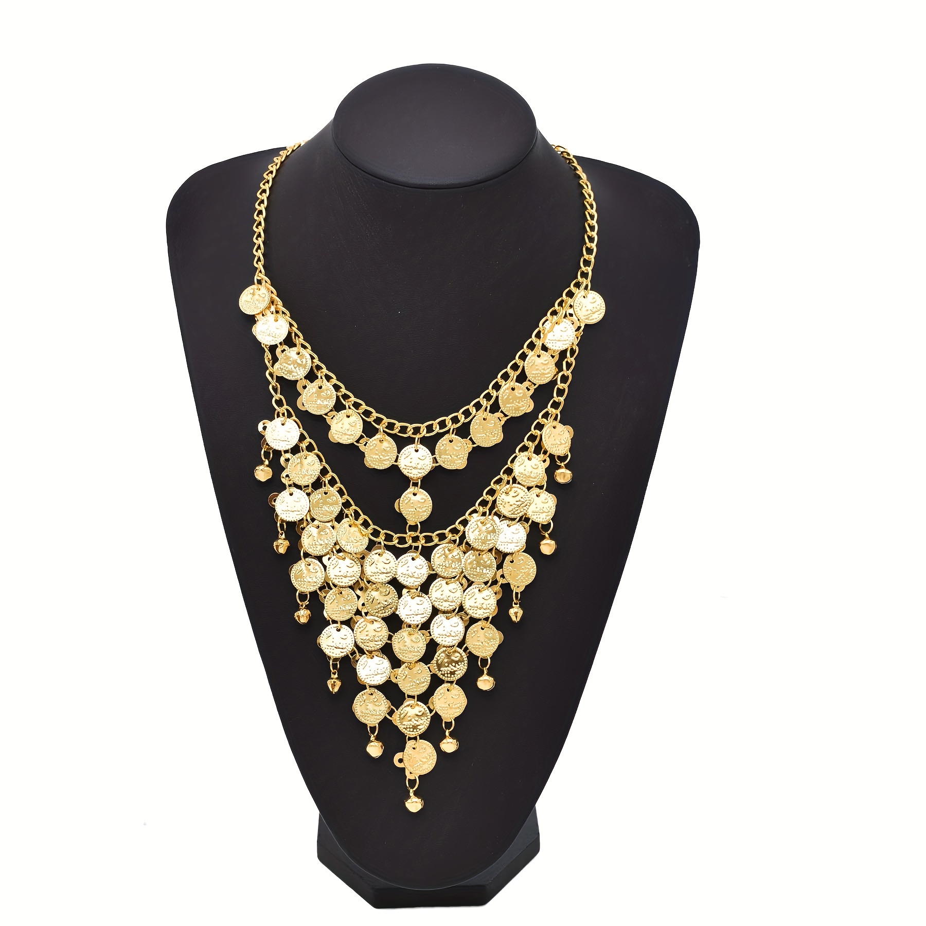 Gold Color Coins Long Chains T - Ethnic Fashion Co In ulasan dan harga